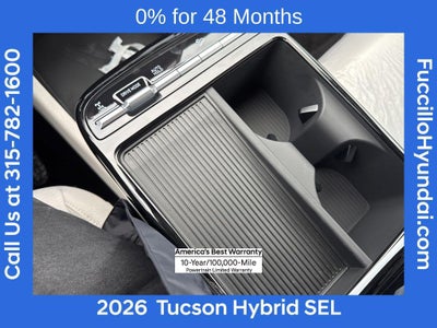 2026 Hyundai TUCSON HYBRID SEL AWD