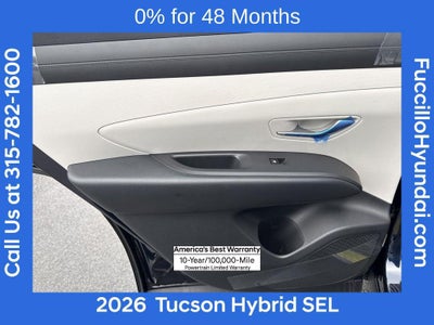 2026 Hyundai TUCSON HYBRID SEL AWD