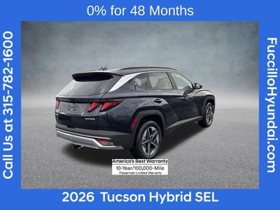 2026 Hyundai TUCSON HYBRID SEL AWD