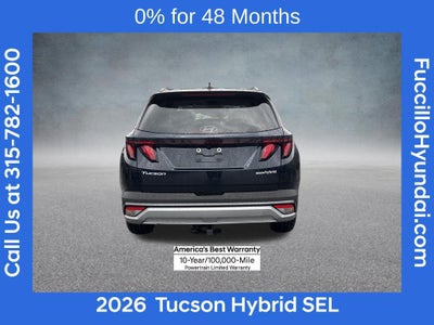 2026 Hyundai TUCSON HYBRID SEL AWD