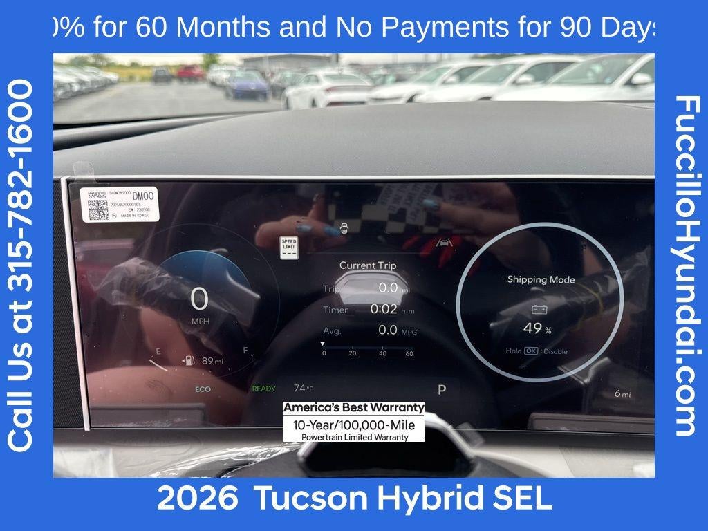 2026 Hyundai TUCSON HYBRID SEL AWD