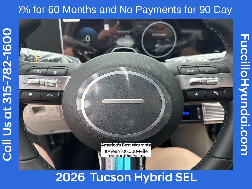 2026 Hyundai TUCSON HYBRID SEL AWD