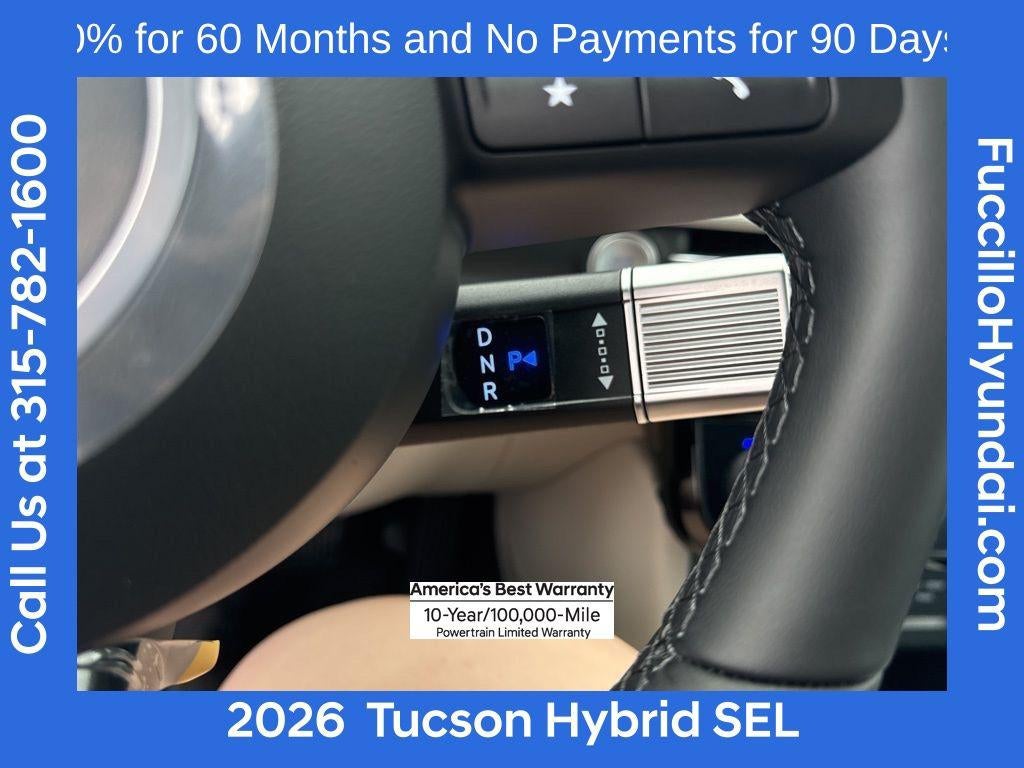 2026 Hyundai TUCSON HYBRID SEL AWD