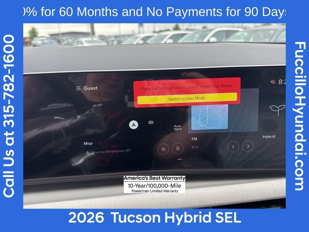 2026 Hyundai TUCSON HYBRID SEL AWD