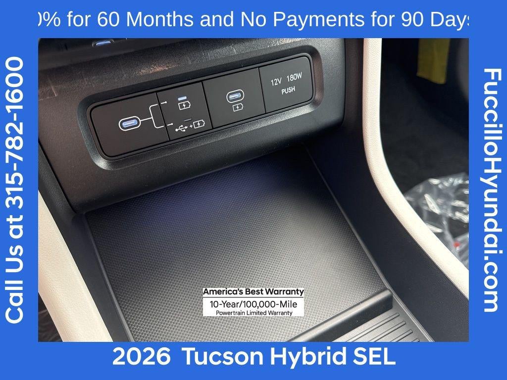 2026 Hyundai TUCSON HYBRID SEL AWD