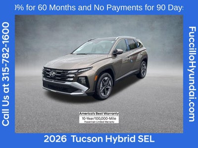 2026 Hyundai TUCSON HYBRID SEL AWD