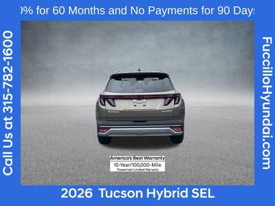 2026 Hyundai TUCSON HYBRID SEL AWD