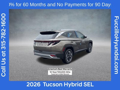 2026 Hyundai TUCSON HYBRID SEL AWD