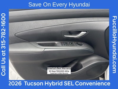 2026 Hyundai TUCSON HYBRID SEL Convenience