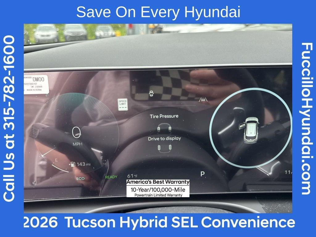 2026 Hyundai TUCSON HYBRID SEL Convenience