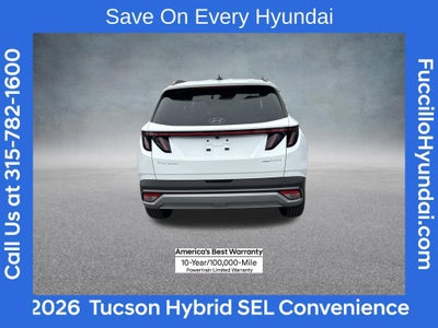 2026 Hyundai TUCSON HYBRID SEL Convenience