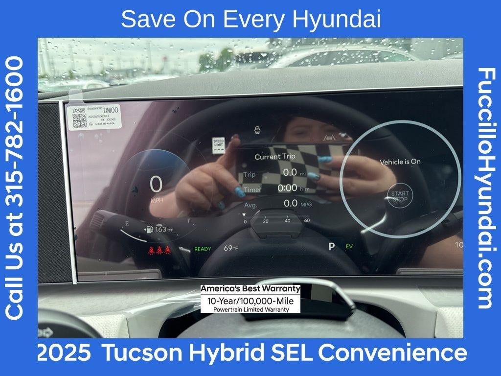 2025 Hyundai TUCSON HYBRID SEL Convenience
