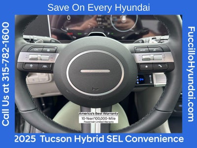 2025 Hyundai TUCSON HYBRID SEL Convenience