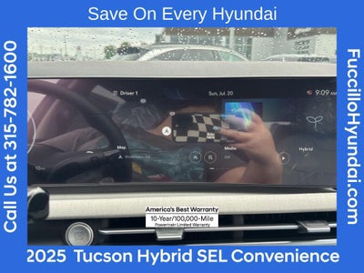 2025 Hyundai TUCSON HYBRID SEL Convenience