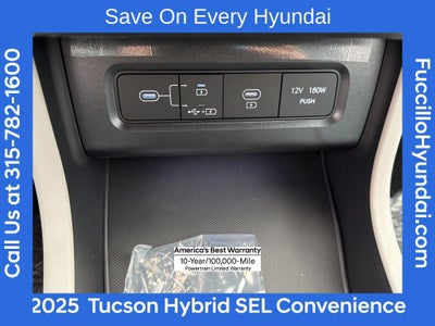 2025 Hyundai TUCSON HYBRID SEL Convenience