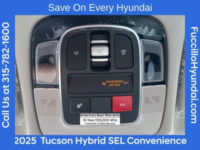 2025 Hyundai TUCSON HYBRID SEL Convenience