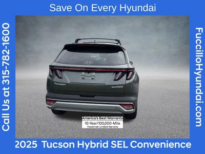 2025 Hyundai TUCSON HYBRID SEL Convenience