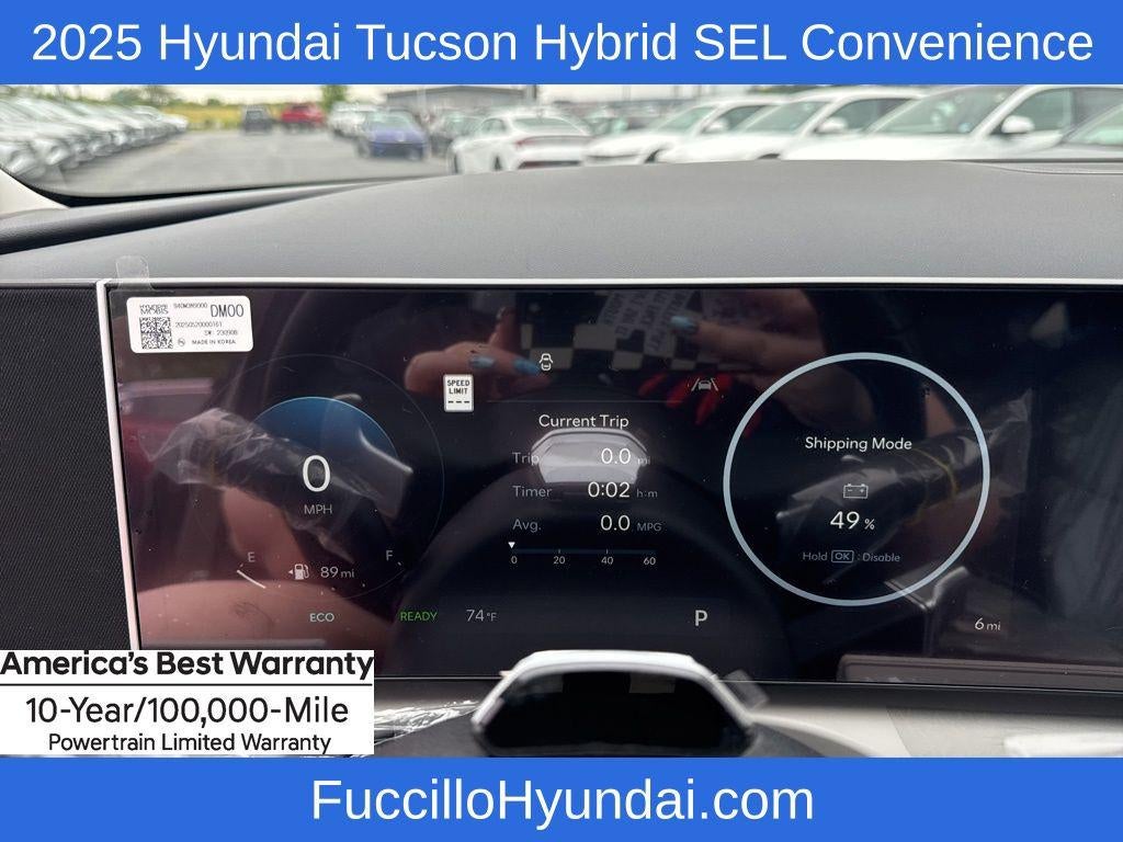 2025 Hyundai TUCSON HYBRID SEL Convenience