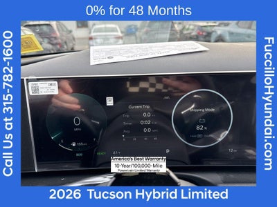 2026 Hyundai TUCSON HYBRID Limited