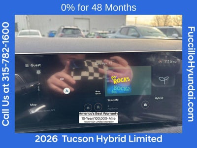 2026 Hyundai TUCSON HYBRID Limited