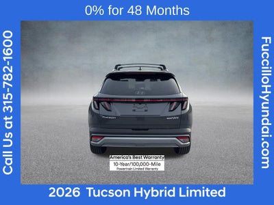 2026 Hyundai TUCSON HYBRID Limited
