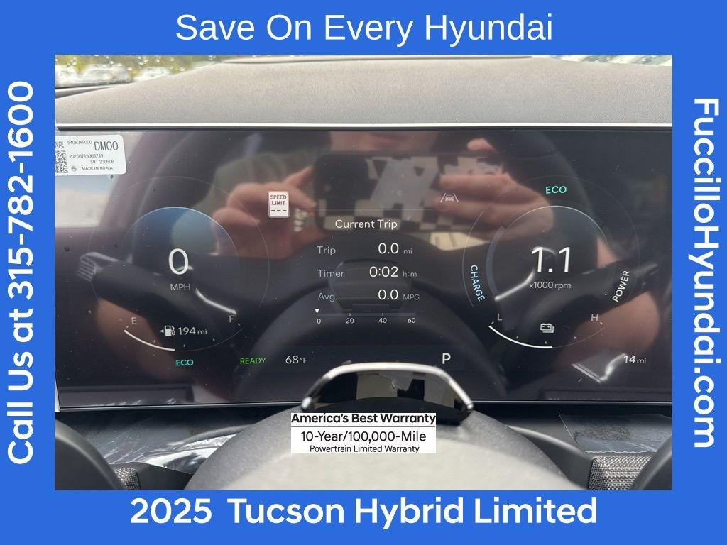 2025 Hyundai TUCSON HYBRID Limited