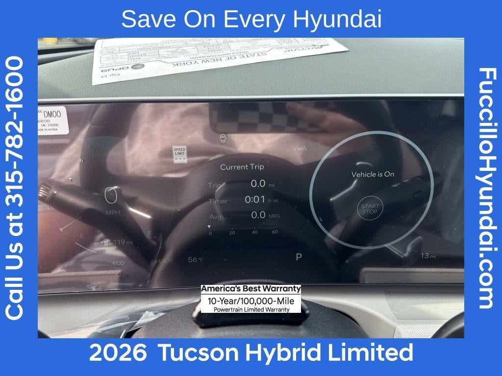 2026 Hyundai TUCSON HYBRID Limited