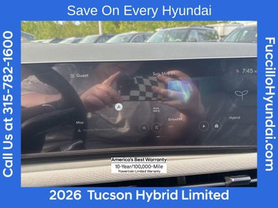 2026 Hyundai TUCSON HYBRID Limited