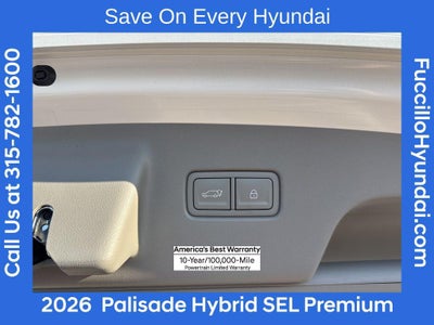 2026 Hyundai PALISADE HYBRID SEL Premium 7P