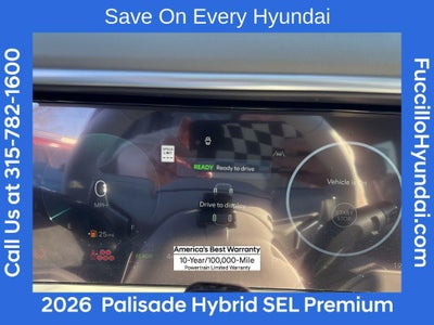 2026 Hyundai PALISADE HYBRID SEL Premium 7P