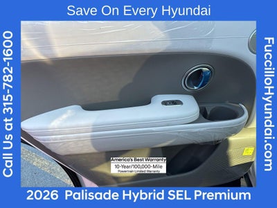 2026 Hyundai PALISADE HYBRID SEL Premium 7P