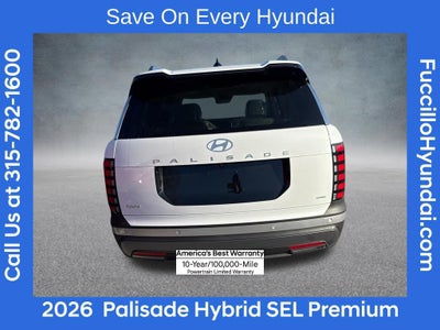 2026 Hyundai PALISADE HYBRID SEL Premium 7P