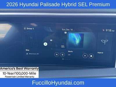 2026 Hyundai PALISADE HYBRID SEL Premium 8P