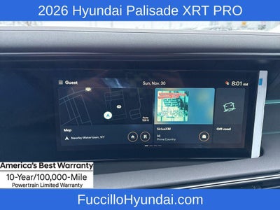 2026 Hyundai PALISADE XRT Pro