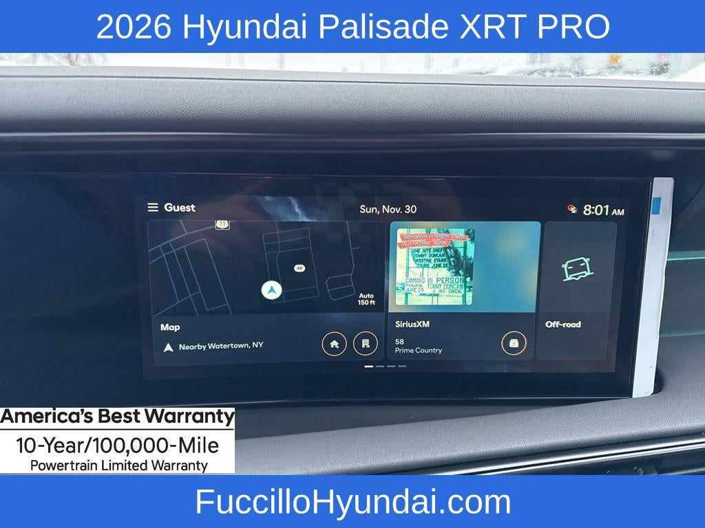 2026 Hyundai PALISADE XRT Pro