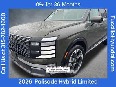 2026 Hyundai PALISADE HYBRID Limited