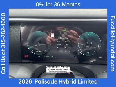 2026 Hyundai PALISADE HYBRID Limited