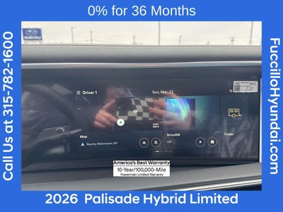 2026 Hyundai PALISADE HYBRID Limited