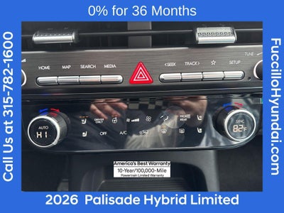 2026 Hyundai PALISADE HYBRID Limited