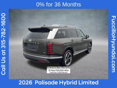 2026 Hyundai PALISADE HYBRID Limited