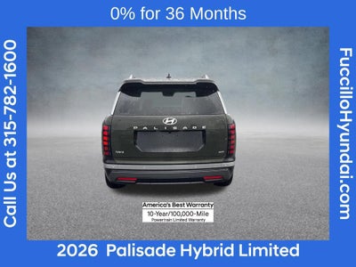 2026 Hyundai PALISADE HYBRID Limited