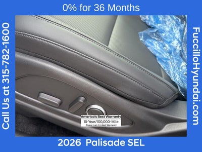 2026 Hyundai PALISADE SEL AWD