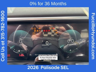 2026 Hyundai PALISADE SEL AWD