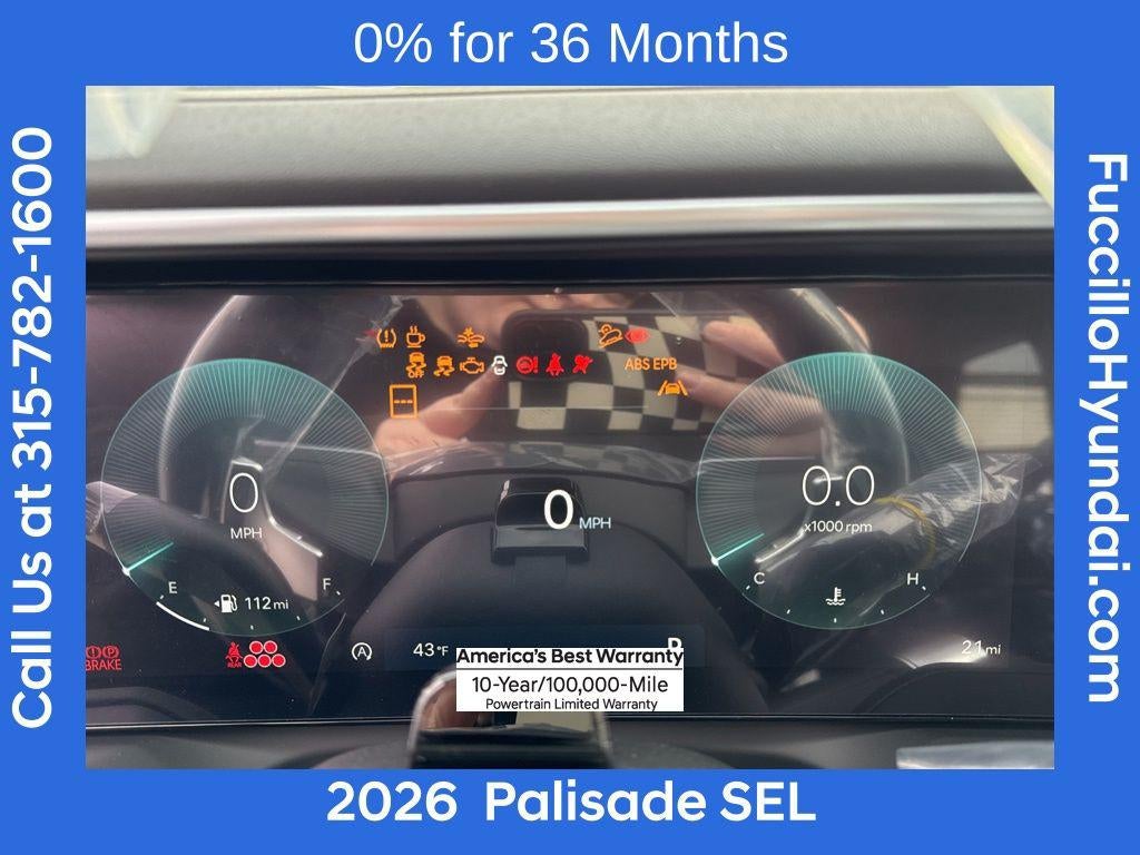 2026 Hyundai PALISADE SEL AWD