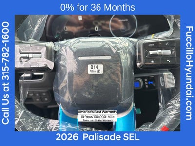 2026 Hyundai PALISADE SEL AWD