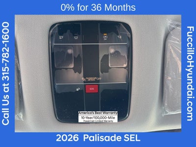 2026 Hyundai PALISADE SEL AWD