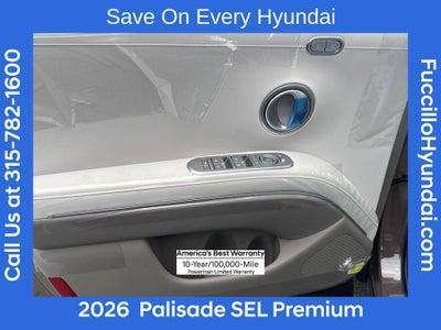 2026 Hyundai PALISADE SEL Premium AWD