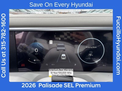 2026 Hyundai PALISADE SEL Premium AWD