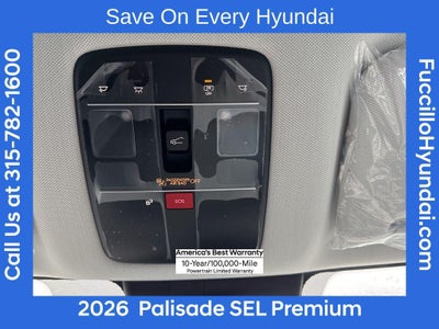 2026 Hyundai PALISADE SEL Premium AWD