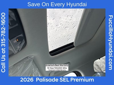 2026 Hyundai PALISADE SEL Premium AWD